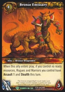 World of Warcraft TCG Bronze Emissary - War of the Elements 163/220 - Picture 1 of 2