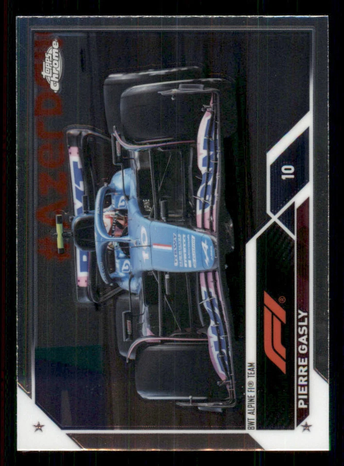 2023 Topps Chrome Formula 1 #108 Pierre Gasly CAR - Image 1 of 2