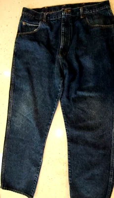 Pantalones de mezclilla de corte relajado Red Kap uniforme de trabajo para hombre PD60PW2 azul oscuro 38X32 Foto 1 de 4