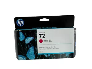 HP DesignJet 72 Magenta C9372A Ink Cartridge 130ml *NEW/SEALED* - Picture 1 of 1