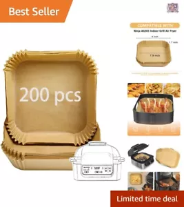 Versatile Disposable Air Fryer Liners - Ideal for Ninja, Gourmia & Others - Picture 1 of 7