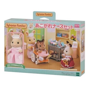 Calico Critters Hospital Nurse Play Set H-13 Doll EPOCH Japan Sylvanian Families - Picture 1 of 4