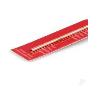 K&S 0,219 Zoll (7/32) Kupfer Rundrohr 0,014 Wand (12 Zoll lang) - Bild 1 von 1