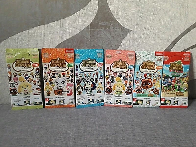 NINTENDO amiibo Animal Crossing - Confezione Carte Collezionabili Serie 1,2,3,4,5.....a Scelta