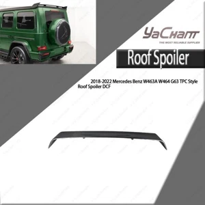 Alerón de techo estilo TPC de carbono seco para Mercedes Benz W463 W464 G63 2018-2022 - Imagen 1 de 16