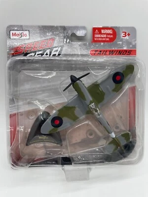 Maisto Tailwinds Speed Gear Supermarine Spitfire Mk. Vb Die Cast Vehicle/Stand - Image 1 of 3