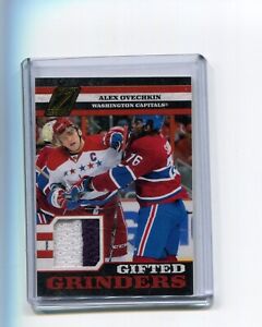 2010-11 Panini Zenith Gifted Grinders Scraps Alex Ovechkin Patch 23/50