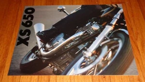 Original 1979 Yamaha XS650 Motorrad Verkaufsbroschüre - Bild 1 von 2