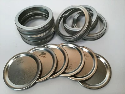 Ball Mason Jar Lids and Rings for Canning - 120 Count - Regular Mouth - Image 1 of 3