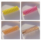 Telephone Wire Hair Ties Women Girls Solid Color Elastic Hair Bands Headwear WY8