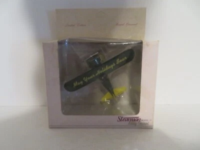 Liberty Classics Stearman Model 75 Holiday Ornament Plane MIB - Image 1 of 4