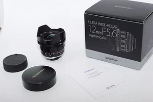 Voigtlander Ultra Wide-Heliar 12mm f5.6 ASPH III W.A. Lens Leica M Mount. BOXED. - Picture 1 of 22