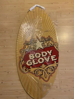 Vintage BODY GLOVE 44' Skimmer Skim Board Boogie Wooden  NEW NOS - Image 1 of 4