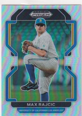 2022 PRIZMS SILVER RC MAX RAJCIC ST. LOUIS CARDINALS PRIZM ROOKIE BASEBALL #-130 - Image 1 of 2