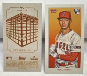 Zach Neto 2023 Topps 206 Hoch Serie RC 95 Morton Stein Rücken Sp / 25 - Angels - Bild 1 von 1