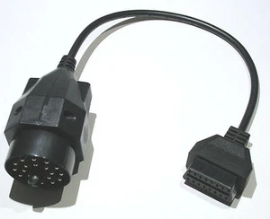 Adaptador de diagnóstico 20 pines a 16 pines OBD2 OBDII EOBD para BMW - Imagen 1 de 1