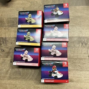 2024 McDonald's Mario Kart 8 Deluxe Happy Meal Toys Lot Of 7 - Picture 1 of 4