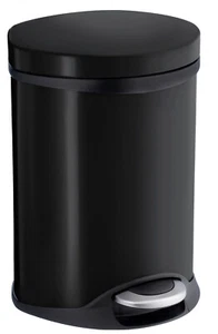 Smedbo OUTLINE LITE Kosmetikeimer 6 L. Schwarz mit Soft Close - Bild 1 von 1