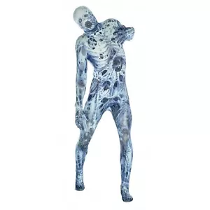Erwachsene Arachnomania Morphsuit Skelett Spinne Zentai Anzug Halloween Kostüm M-XXL - Bild 1 von 5