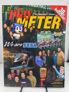 Play Meter Magazine Jan 2004 Vintage Arcade Video Games Pinball Sega Sonic - Picture 1 of 1