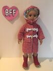 18" Dolls Clothes - Duffle Coat - Hood Fits Our Generation Girl Fits AG Dolls.