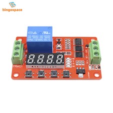 12V Automation Delay Multifunction Self-lock Relay Cycle Timer Module PLC Home