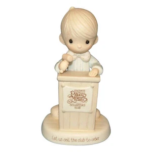 Precious Moments: E0303 Let Us Call the Club to Order (5.7") Collectors Club - Picture 1 of 3