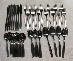 53pc International American Charm Stainless USA IS Flatware Set – Service for 7 - Picture 1 of 18