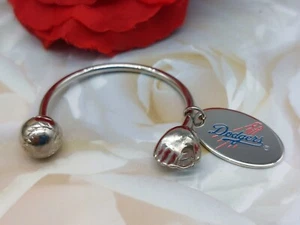 2005 Los Angeles Dodgers MLB Schlüsselanhänger Keychain Souvenir Mitt & Baseball - Bild 1 von 8