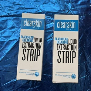 2 X BN Avon Clearskin Blackhead Clearing Liquid Extraction Strip - Picture 1 of 1
