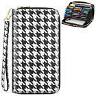 Credit Card Holder for Women 30 Slots Leather Wallet Large Capacity RFID Wallet