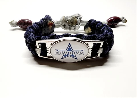 Dallas Cowboys Adjustable Charm Bracelet Fan Apparel & Souvenirs Football-NFL Cover