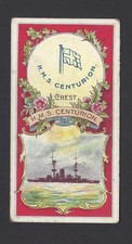 HILL - BATTLESHIPS & CRESTS - #18 HMS CENTURION