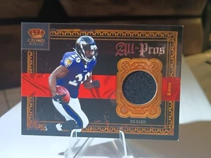 2011 Panini Crown Royale Game Worn Jersey SP /299 #16 Ed Reed Baltimore Ravens - Picture 1 of 2