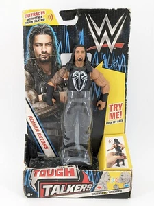 New WWE Tough Talkers Roman Reigns Figure 2016 NIP - Picture 1 of 5