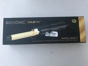 Bio Ionic Gold Pro 24K Gold Ceramic Curling Iron Dual Voltage - 1" - Picture 1 of 2