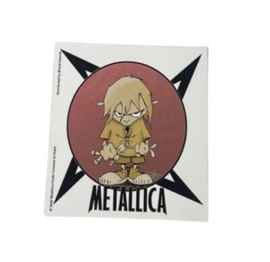 Vintage 2000 Metallica 2,5” x 2,75” Aufkleber NEU Lizenz von Giant - Bild 1 von 2
