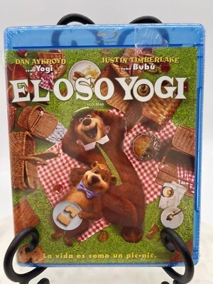 SEALED El Oso Yogi Blu Ray + DVD  Yogi Bear Justin Timberlake NEW - Image 1 of 3