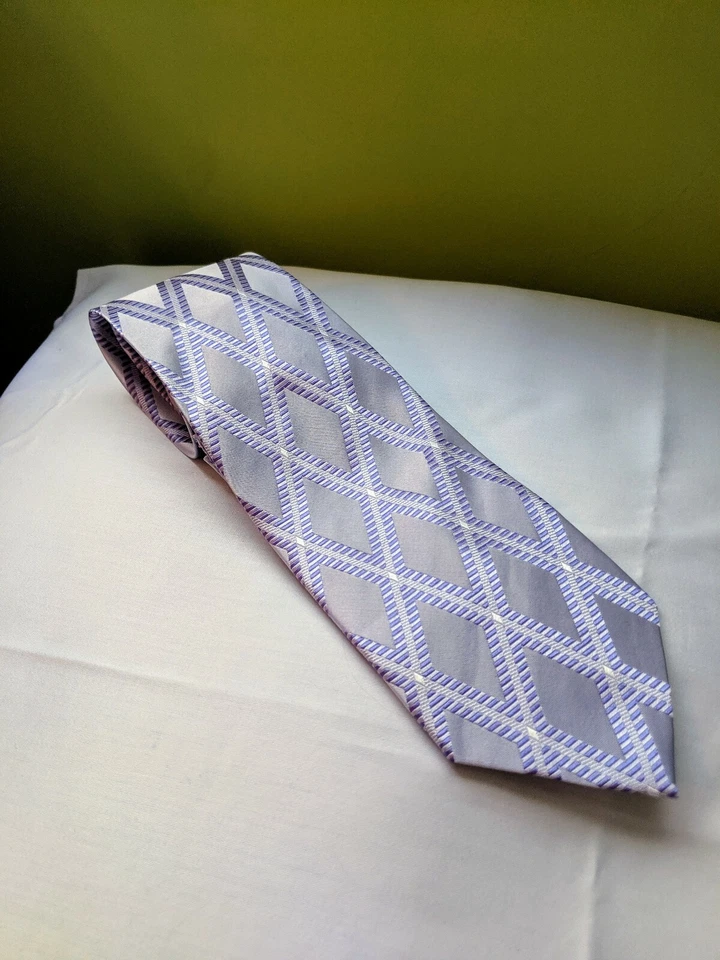 Corbata Venturi Uomo hecha a mano 100% seda con pañuelo de bolsillo Foto 1 de 1