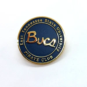 East Tennessee State University BUCS Pirate Club Anstecknadel Revers rund - Bild 1 von 3