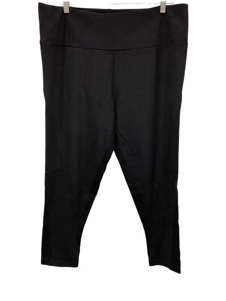 Mujeres con Control Petite Control Abdomen Imitación Gamuza y Ponte Leggings Talla PL Foto 1 de 2