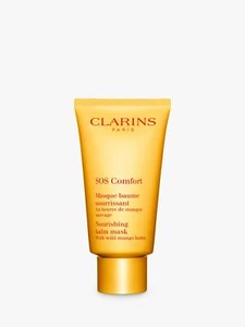 Clarins SOS Comfort Nourishing Balm Mask 75ml | For Dry Skin | Wild Mango Butter - Picture 1 of 4