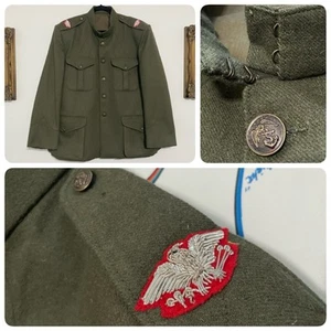 WWI USMC 1917 Combat Field Tunic Coat Jacket Heavy Wool W/ Patch Fit Sz 52 - Picture 1 of 15