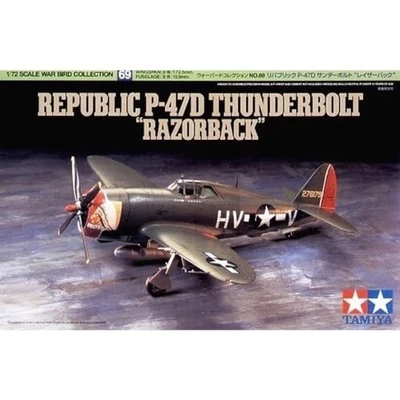 Tamiya 1/72 Warbird Collection n.69 US Republican P-47D Thunderbolt Razorback - Immagine 1 di 4