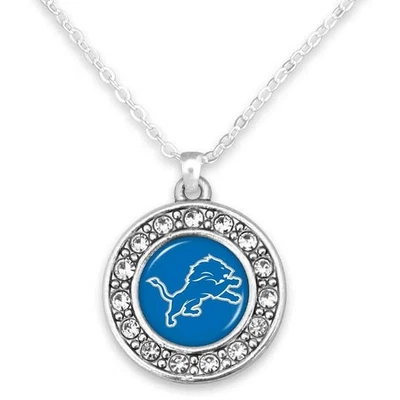 Collar colgante de 18" con licencia de Detroit Lions para mujer diseño Mojo Abby Girl Foto 1 de 4