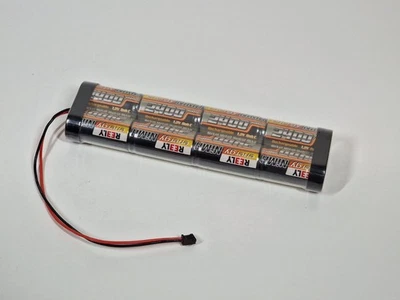 Reely Rc Modellbau-Akkupack 9.6 V 2400 mAh NiMh Akku Stick Zubehör RE-7853457 - Bild 1 von 4