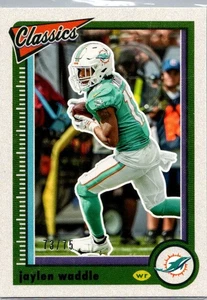 2022 Panini Classics Blue Back #63 Jaylen Waddle Miami Dolphins /75 - Bild 1 von 2