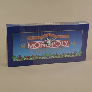 Vintage Monopoly Deluxe Anniversary Edition 1985 Parker Brothers ungeöffnet! - Bild 1 von 9
