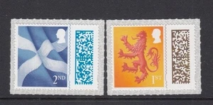 SCOTLAND National Flag & Coat of Arms MNH set - Picture 1 of 1