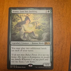 Magic The Gathering: Azusa, Lost But Seeking. NM Regular - Picture 1 of 2